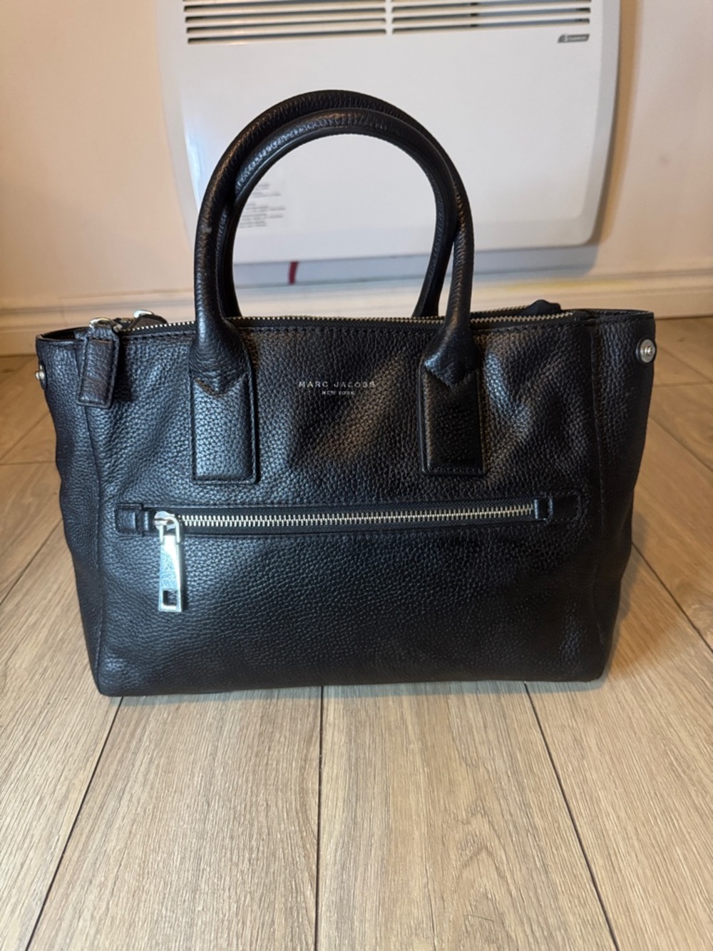 Marc Jacobs Black Gotham Leather tote bag